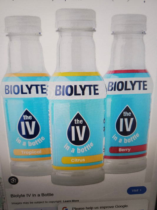 An Effective Cure to Over Indulgence or Dehydration: Biolyte & Rius Water