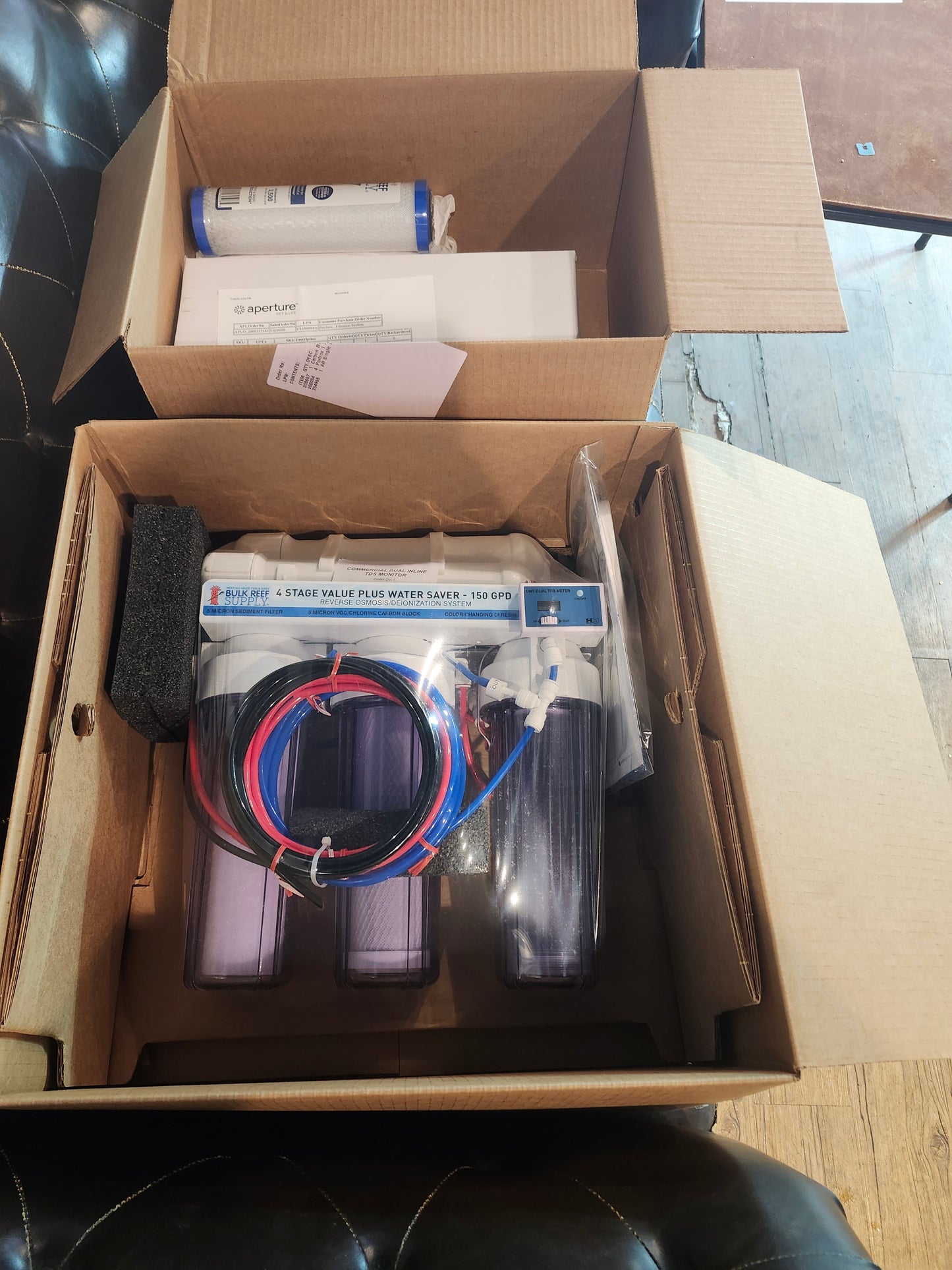 Complete Structured Water System — 150GPD Reverse Osmosis + Crystal Charging Chamber