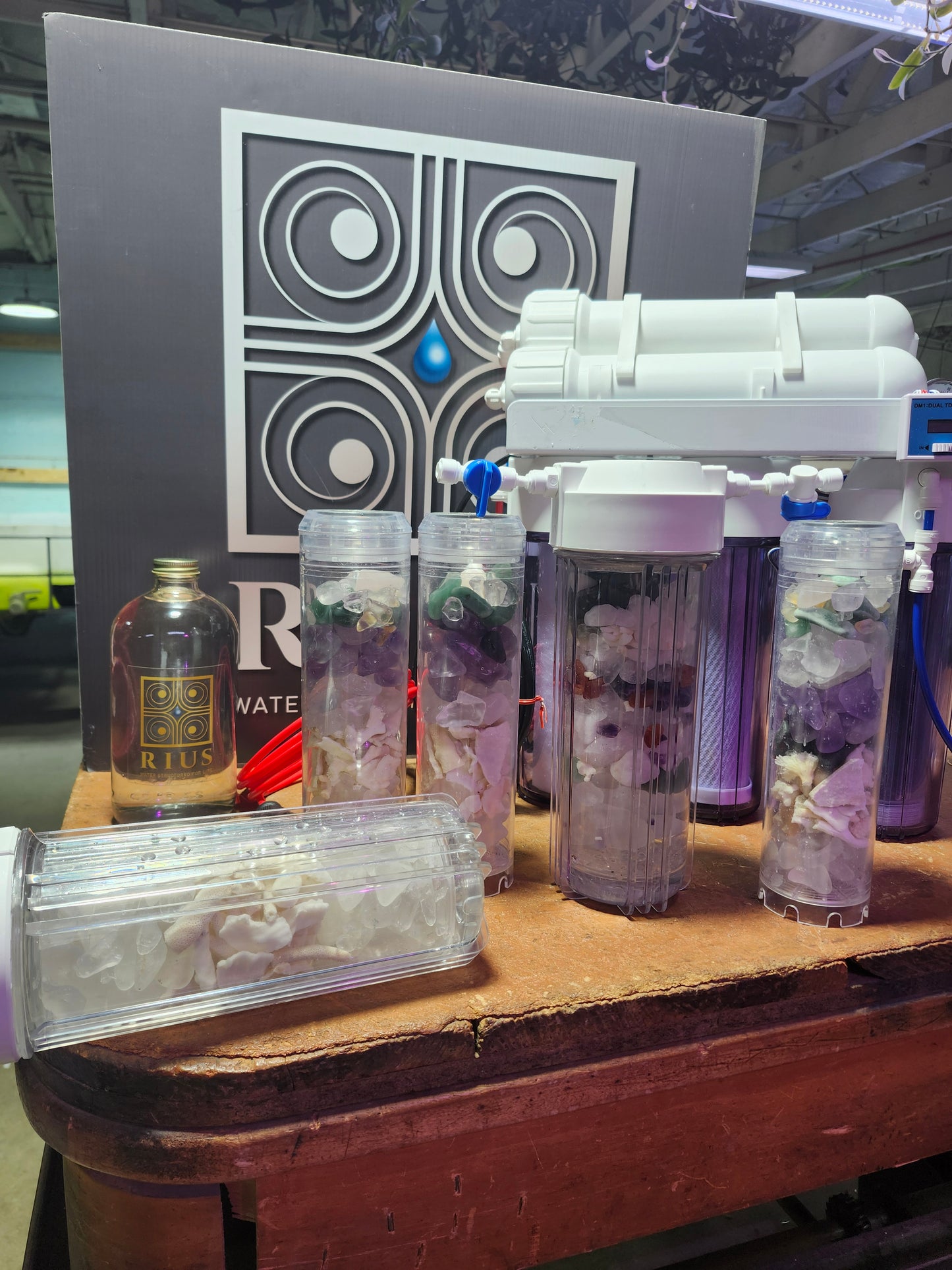 Complete Structured Water System — 150GPD Reverse Osmosis + Crystal Charging Chamber