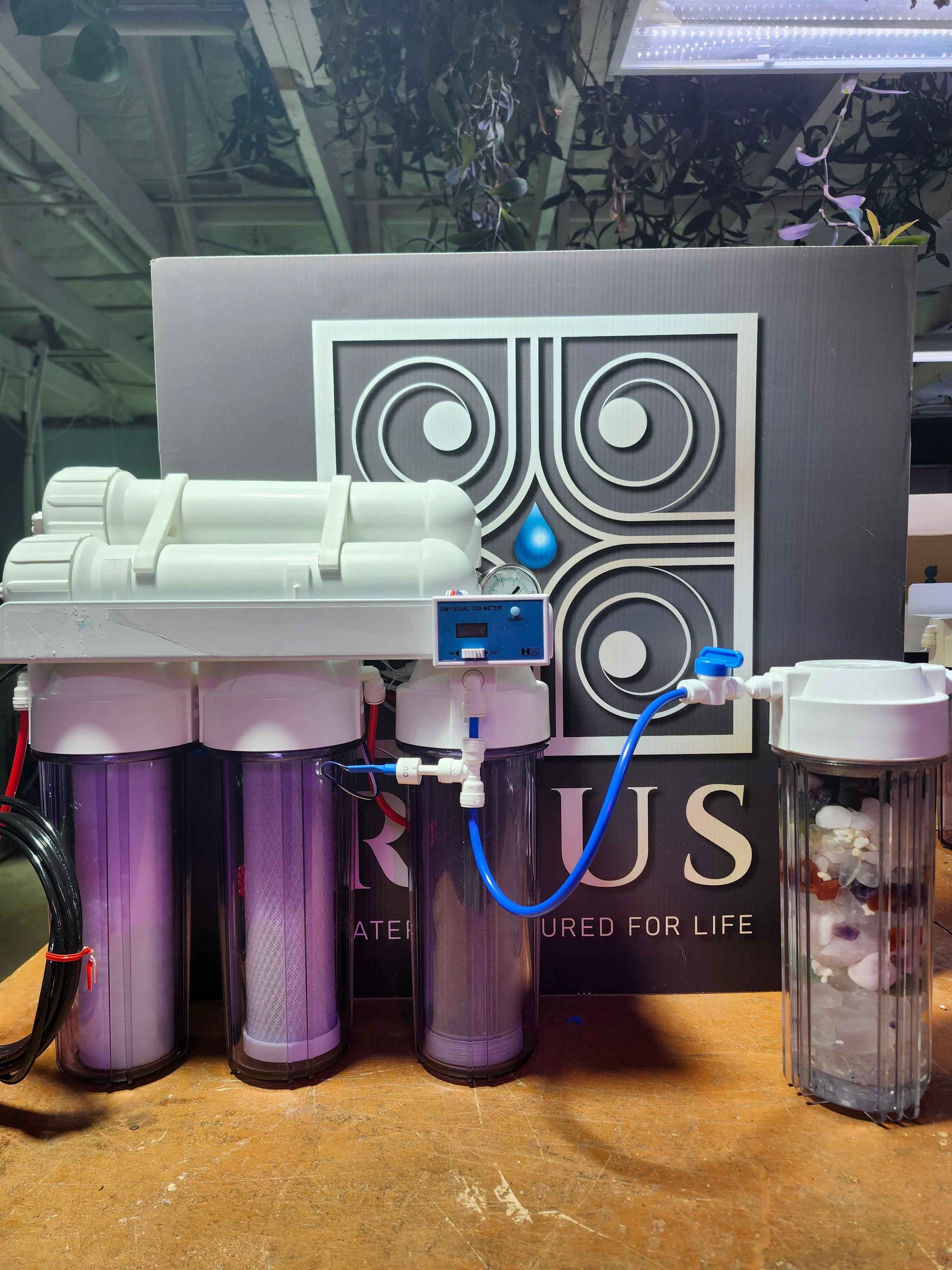 150GPD Water Saver 4-Stage Reverse Osmosis Filtration System — DOW Membrane