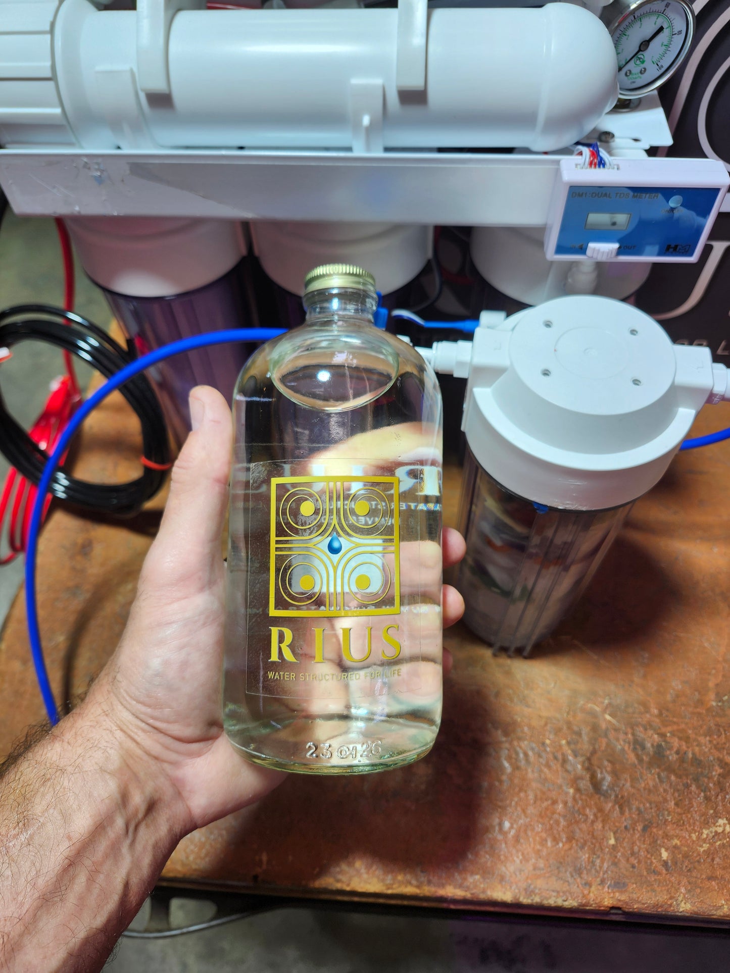 Complete Structured Water System — 150GPD Reverse Osmosis + Crystal Charging Chamber