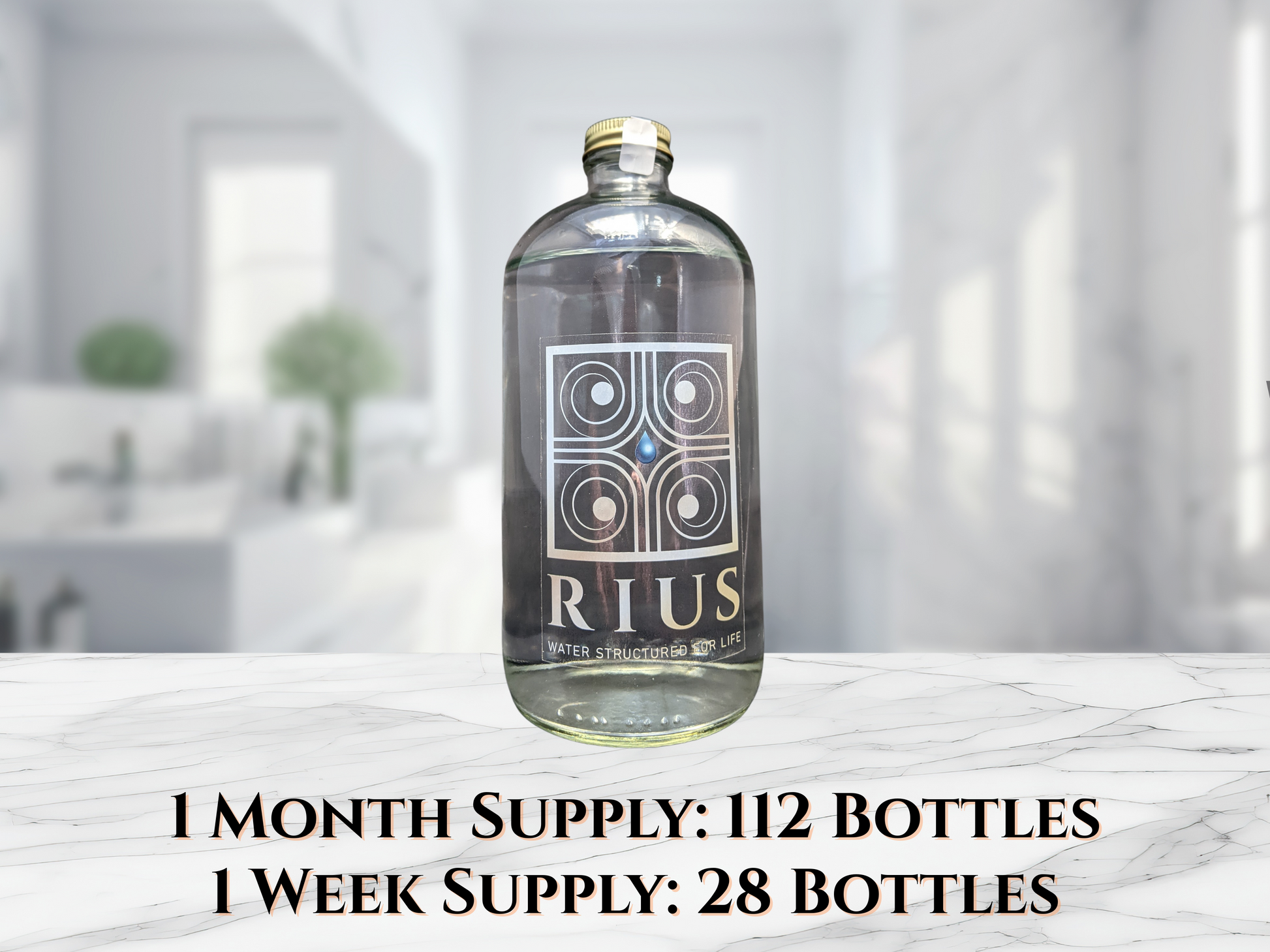 Structured water Bottle